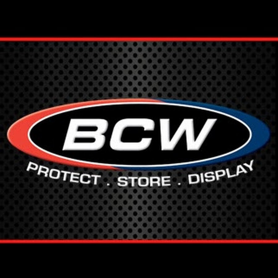 (2) BCW 1 Card Screwdown Holders – Black Border