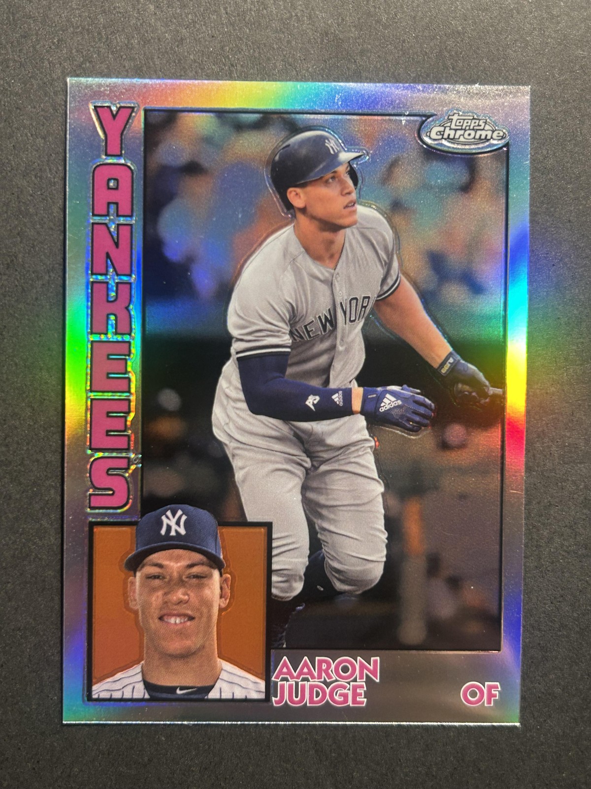 2019 Topps Chrome #84TC-1 Aaron Judge 1984 Topps Baseball 35th Anniversary