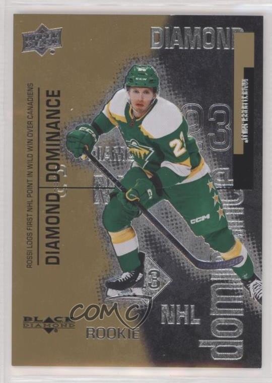 2022 Upper Deck Extended Series Black Diamond Dominance /1000 Marco Rossi 14sr