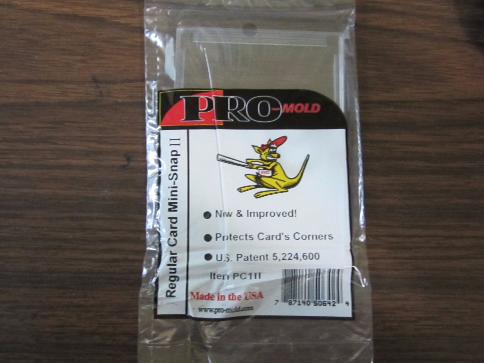Pro-Mold # PC1 ii Regular Card Mini-Snap Tite Card Holder 20 pt, New 3 count lot