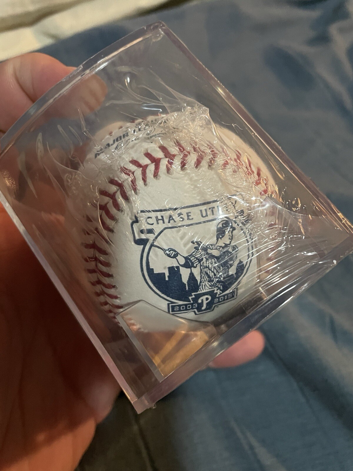 Chase Utley Philadelphia Phillies #26 Retirement MLB Rawlings Baseball – Boxed