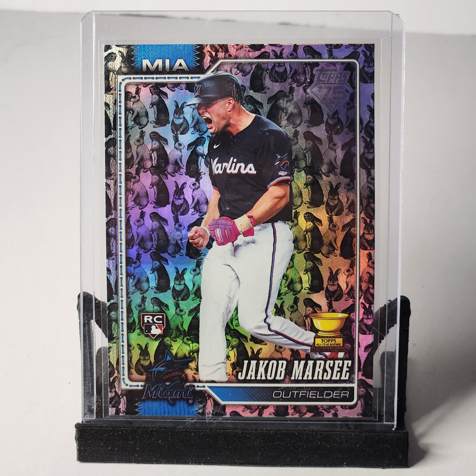 2026 Topps Series 1 Jakob Marsee Easter Black Rabbit RC SSP Low Print Run