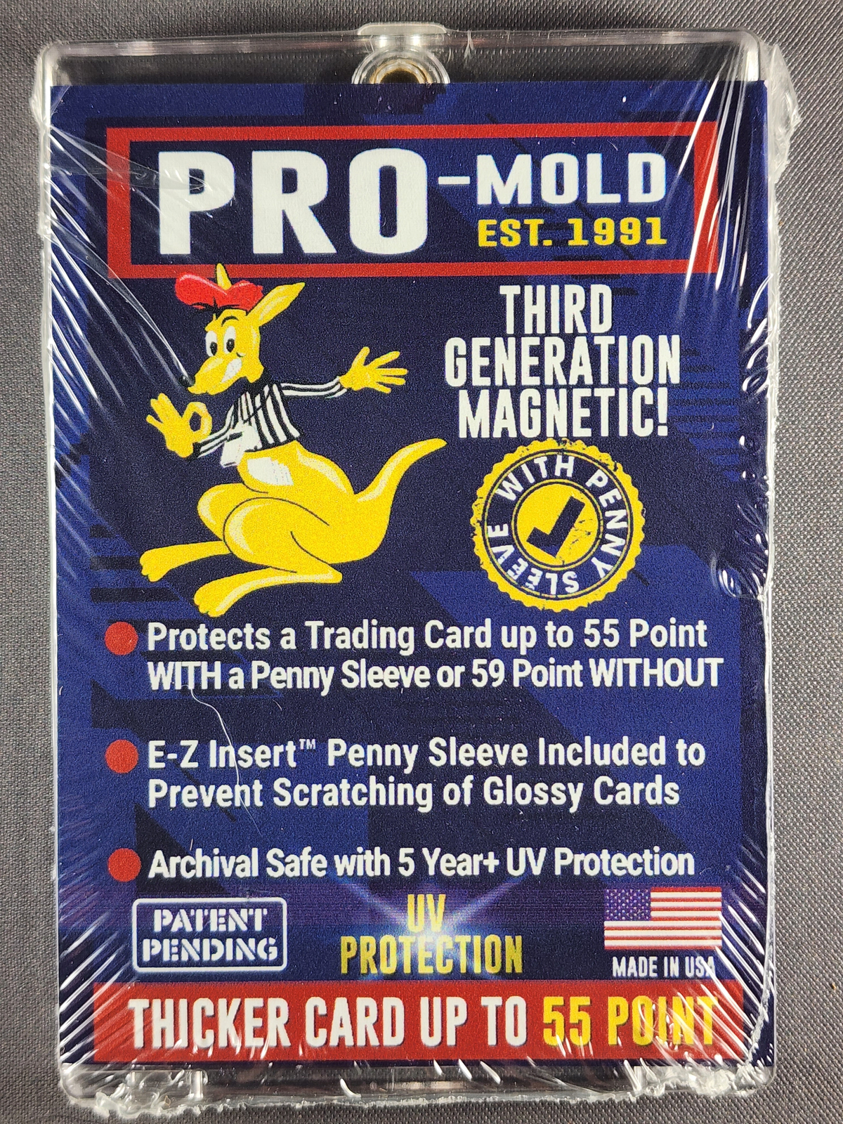 25x Pro Mold MH55SAB 3rd Gen w/ Sleeve 55pt Magnetic Card Holder One Touch