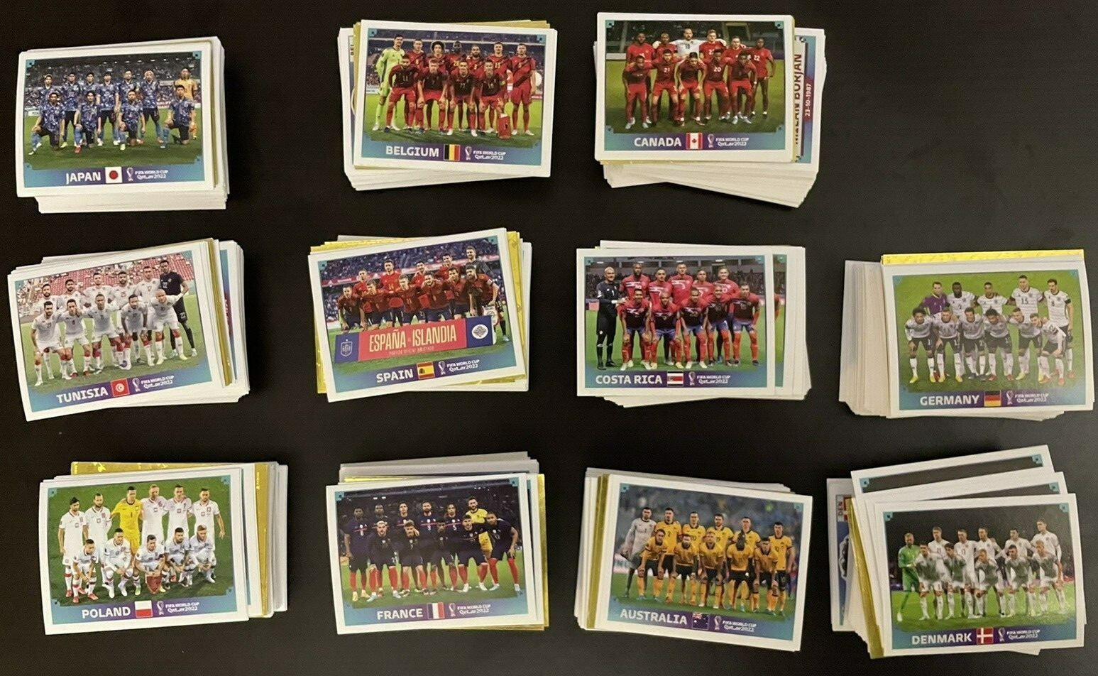 Panini World Cup Qatar 2022 Stickers USA Version POL – CAN Pick! Complete Set!