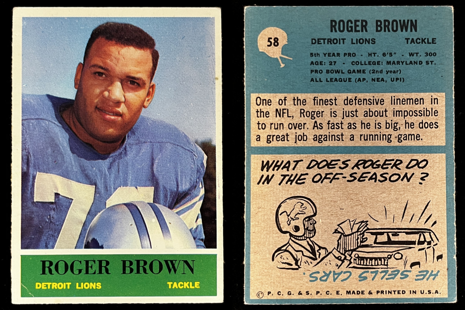 DETROIT LIONS SINGLES ~ Multiple Players & Years ~ Volume Discounts!