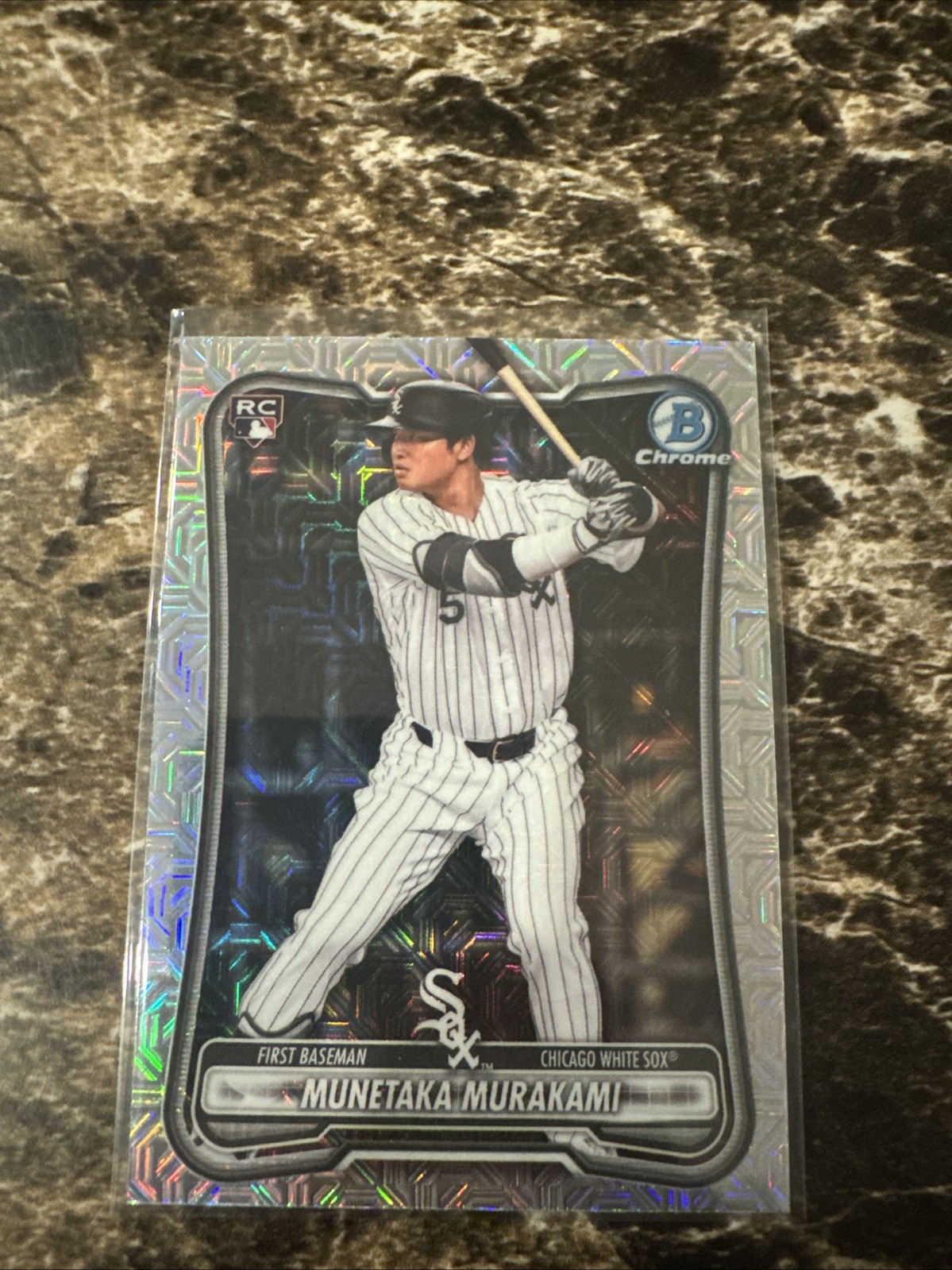 2026 Bowman Chrome Munetaka Murakami Mojo Refractor Rookie RC #9 White Sox
