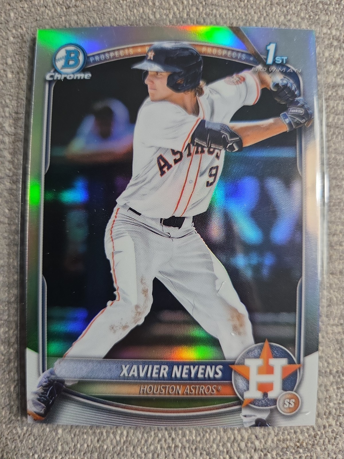 2025 Bowman Draft – Xavier Neyens – Refractor – 1st Bowman #BDC-2