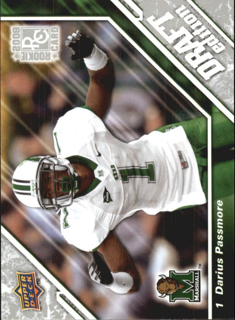 2009 Upper Deck Draft Edition Football #1-295 RC Bulk Buy Save! 💰