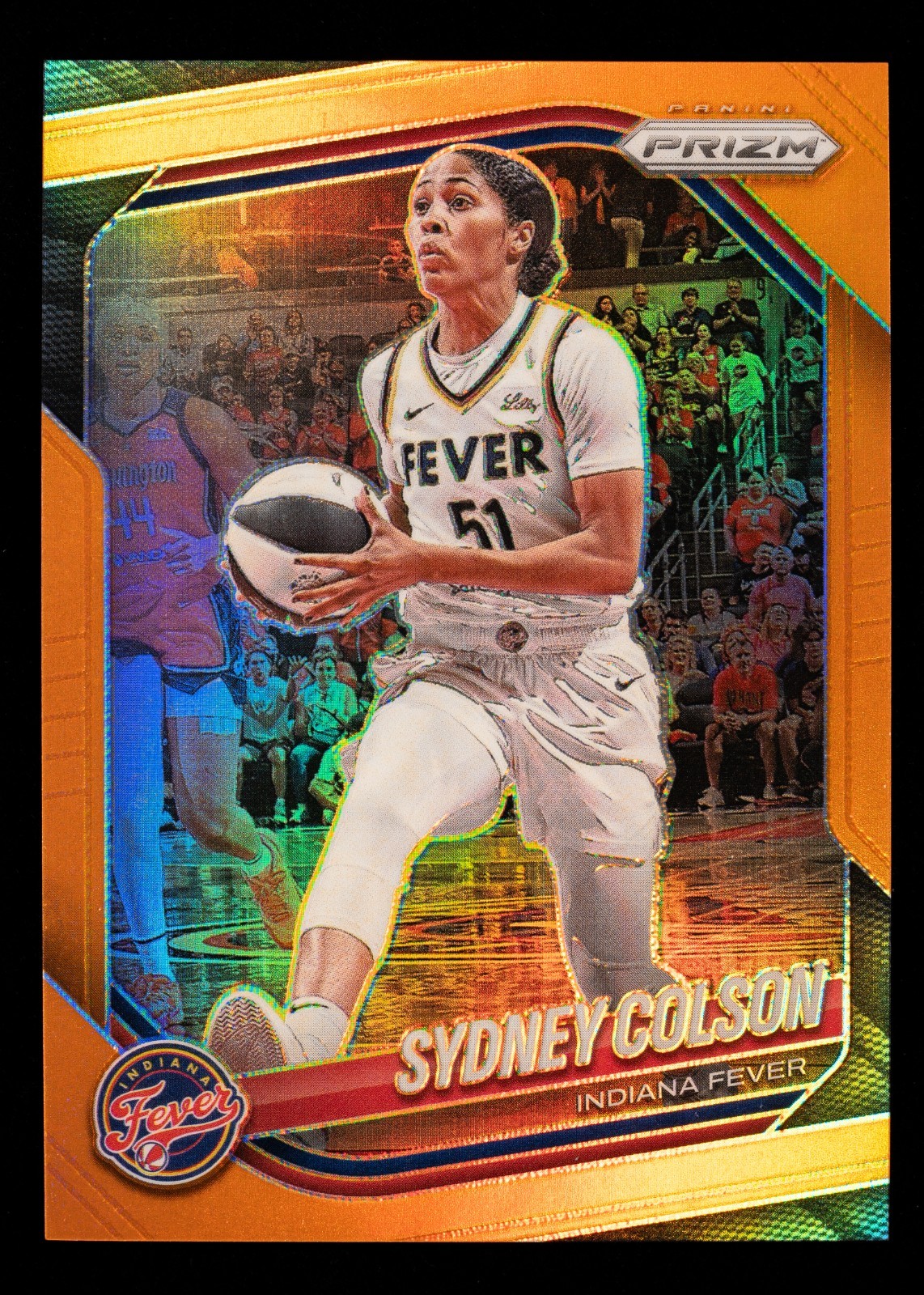 Sydney Colson Orange Prizm 40/99 2025 Panini WNBA Prizm Basketball Fever 1