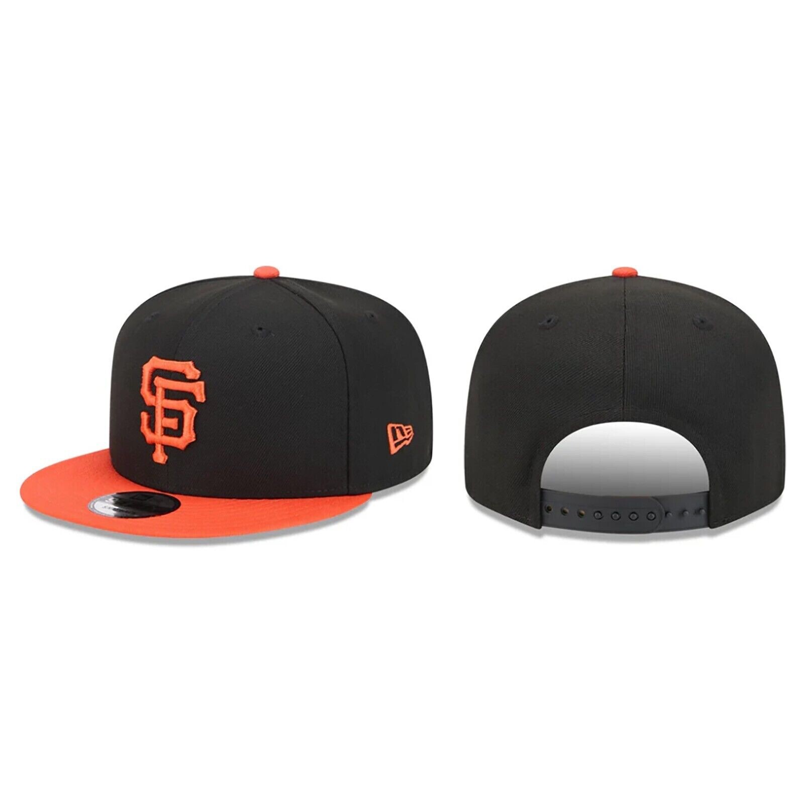 San Francisco Giants 9FIFTY Adjustable Snap-Back New Era Cap – Black/Orange