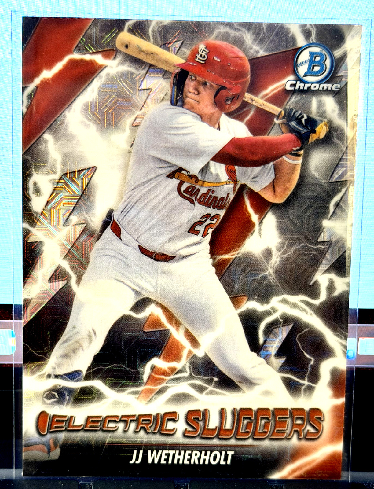 2026 Bowman Mega Box MOJO Chrome Electric Sluggers – Pick your Card