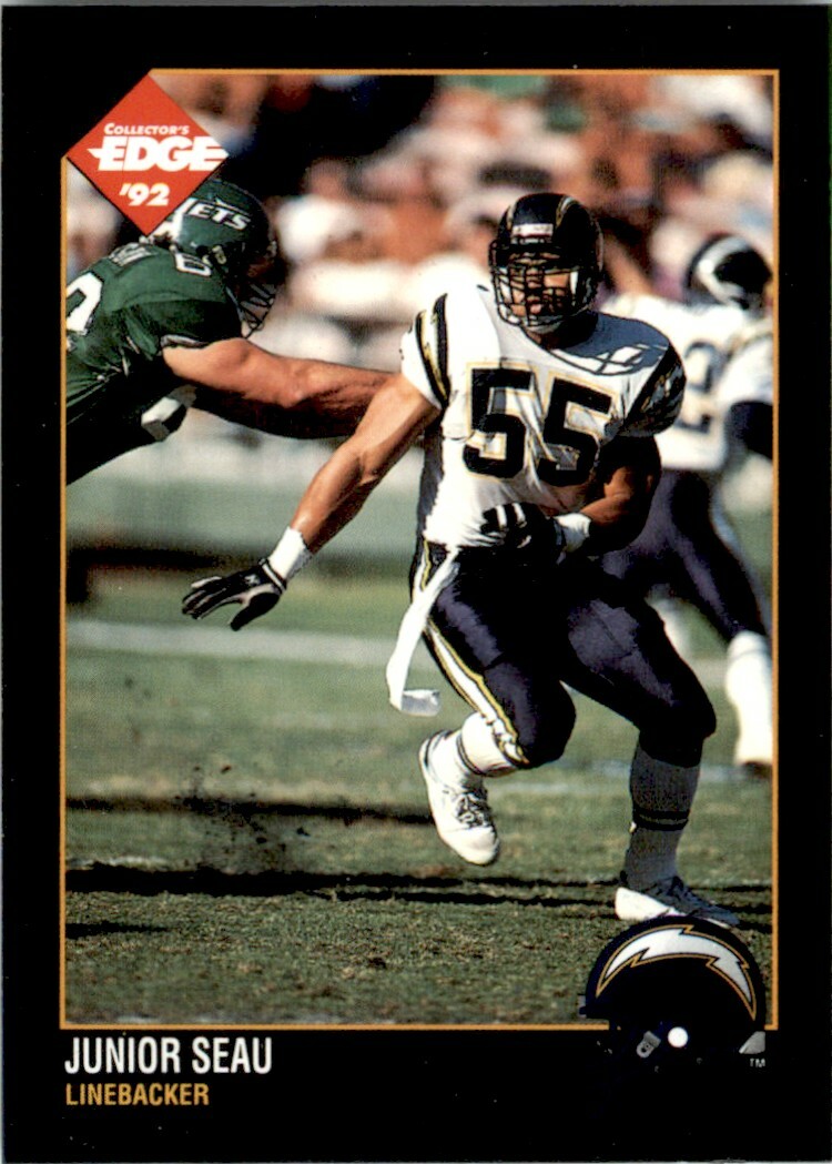 1992 Collector’s Edge First Edition Junior Seau San Diego Chargers #149