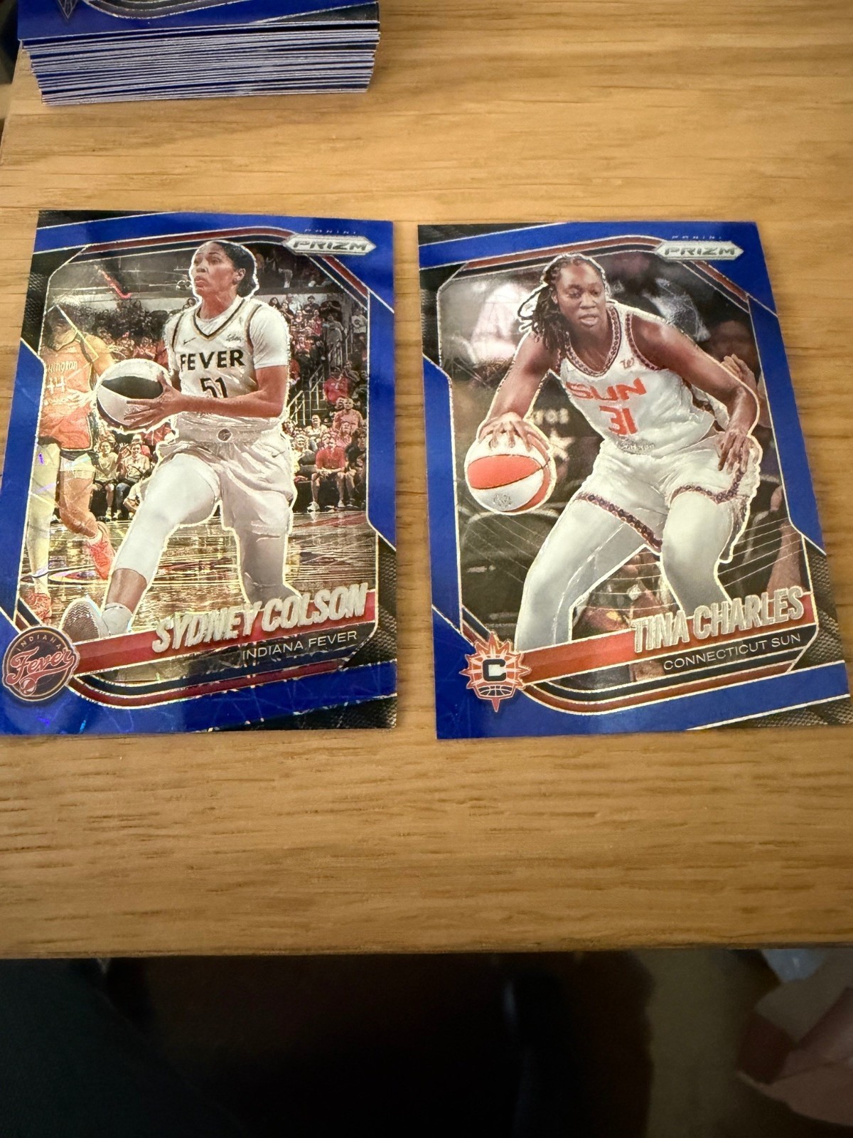 2025 Panini Prizm WNBA Blue Velocity Parallels Complete Your Set Pick Your Card