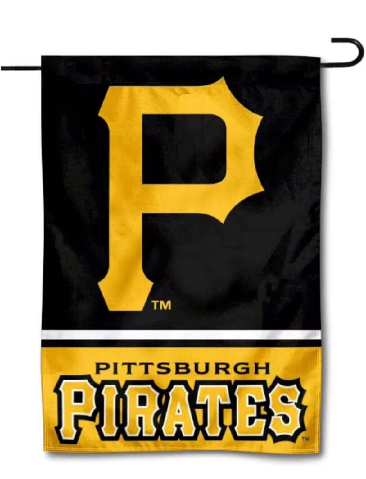 MLB Pittsburgh Pirates Garden Flag Double Sided MLB Pirates Premium Yard Flag