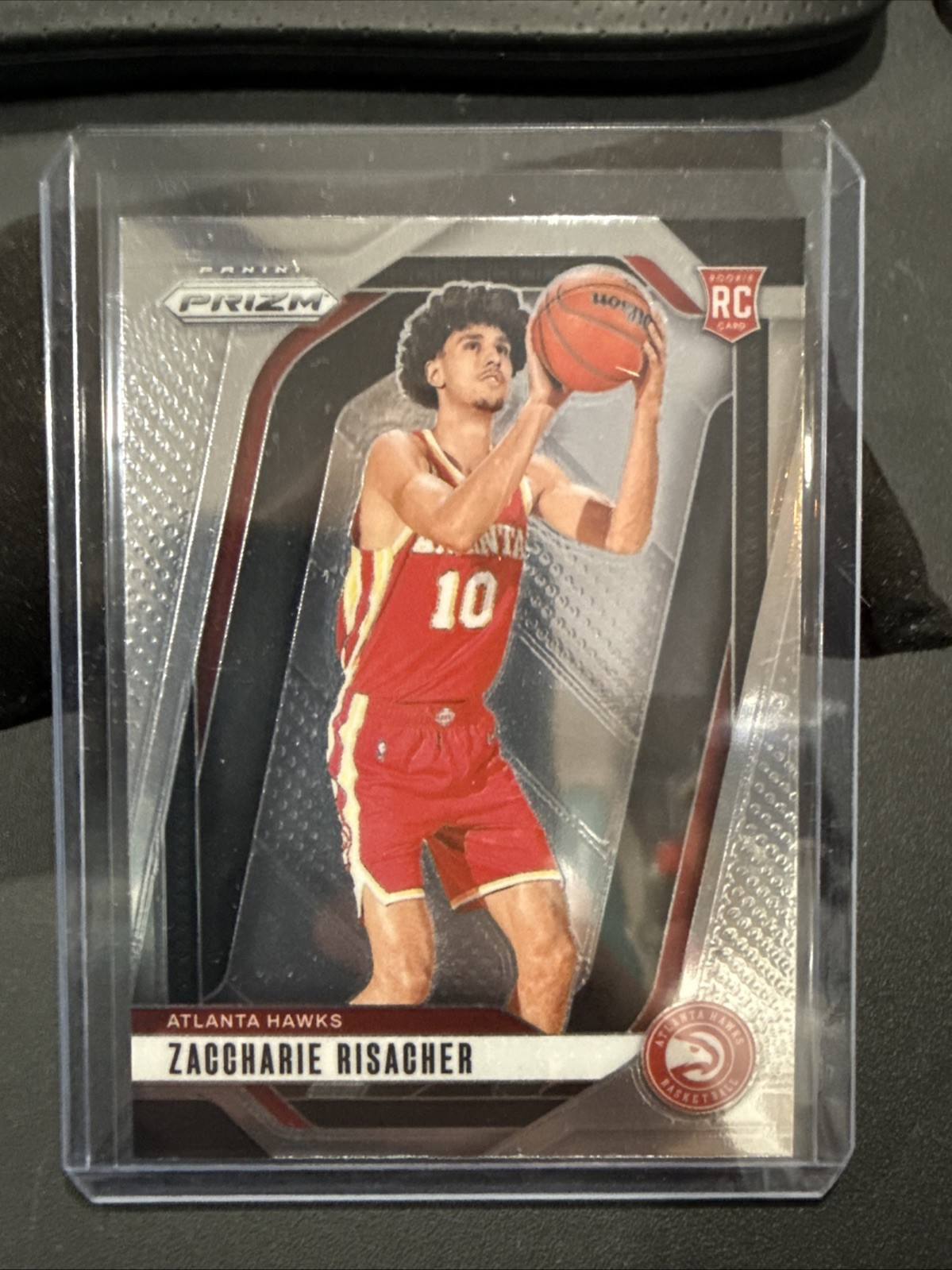 🔥🏀2024-25 Panini Prizm Basketball Silver BASE Prizm #265 Zaccharie Risacher RC