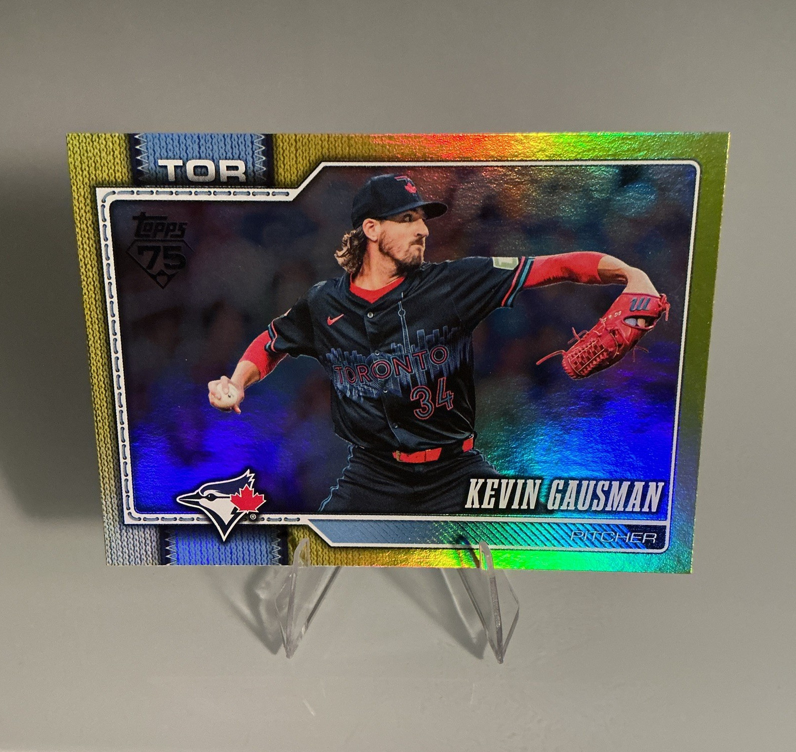 Topps 2026 Series 1 Rainbow Foil Kevin Gausman Blue Jays #311 295/399