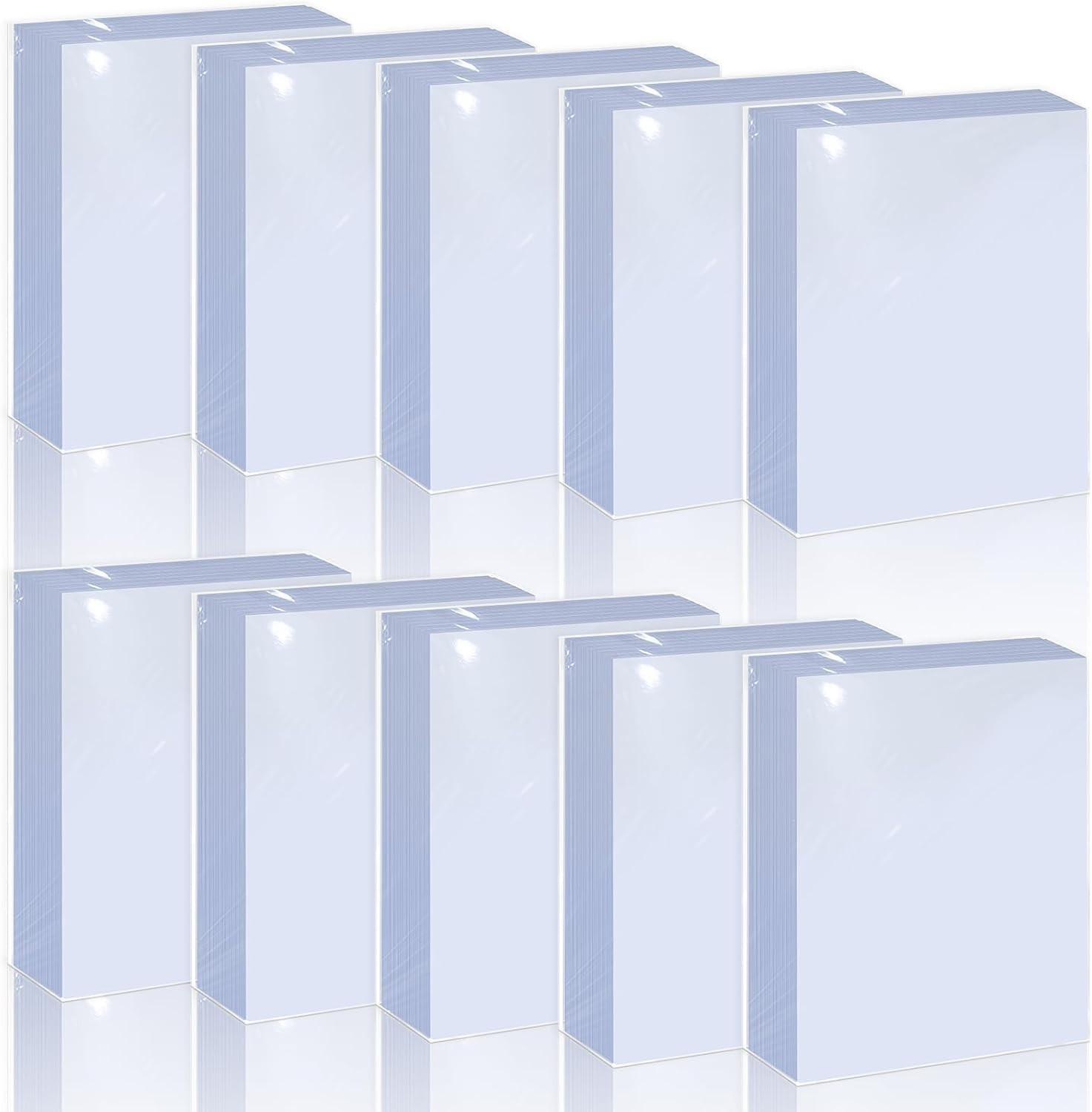 Durable Card Protector Sleeves 1000 Counts – Ideal for Baseball & Football Cards