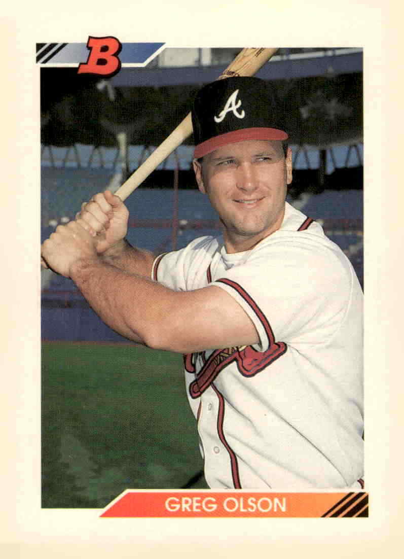 1992 Bowman #577 Greg Olson