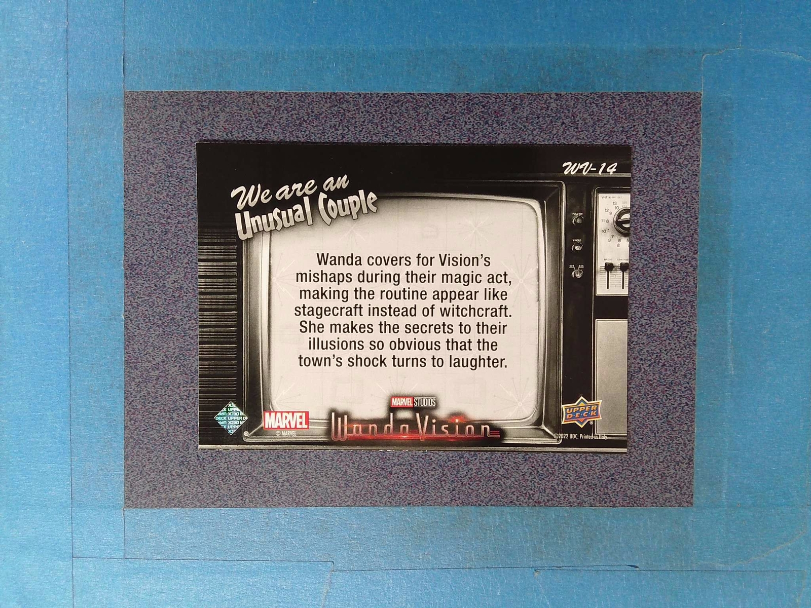 2022 Upper Deck Marvel WANDA VISION Only if you knew Secret #WV-14 @SR82