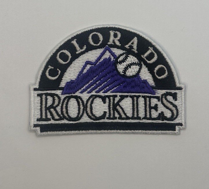 Colorado Rockies Patch 3” X 2” Iron On Mountains