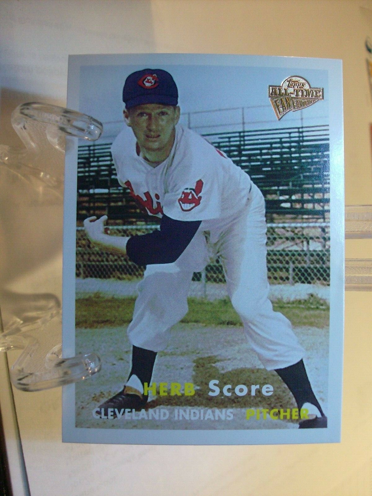 2004 Topps All-Time Fan Favorites Baseball Card #139 Herb Score (84734)