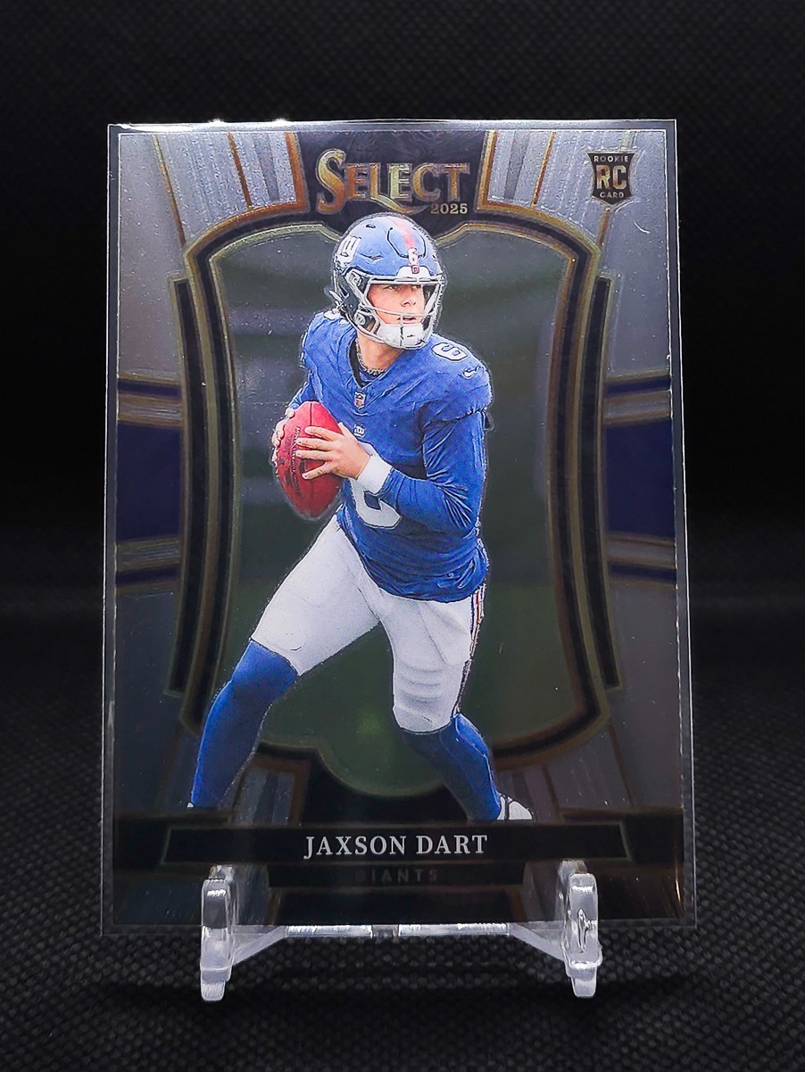 2025 Panini Select 193 Jaxson Dart Rookie Giants