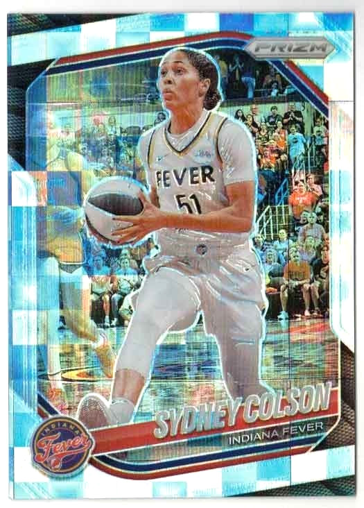 SYDNEY COLSON 2025 Panini Prizm WNBA #1 Indiana Fever PANDORA PRIZM!