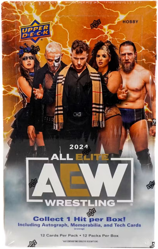 2024 Upper Deck AEW Wrestling Hobby Box