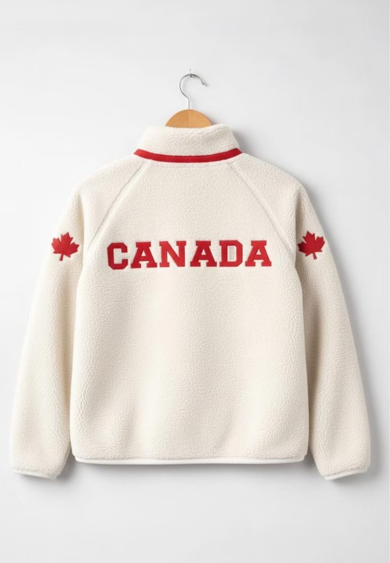 Heated Rivalry Canada Fleece – Shane Hollander’s Olympic Fleece