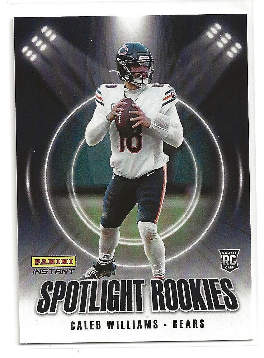 2024 Panini Instant Caleb Wiliams Spotlight Rookies LP Rookie Card /1426