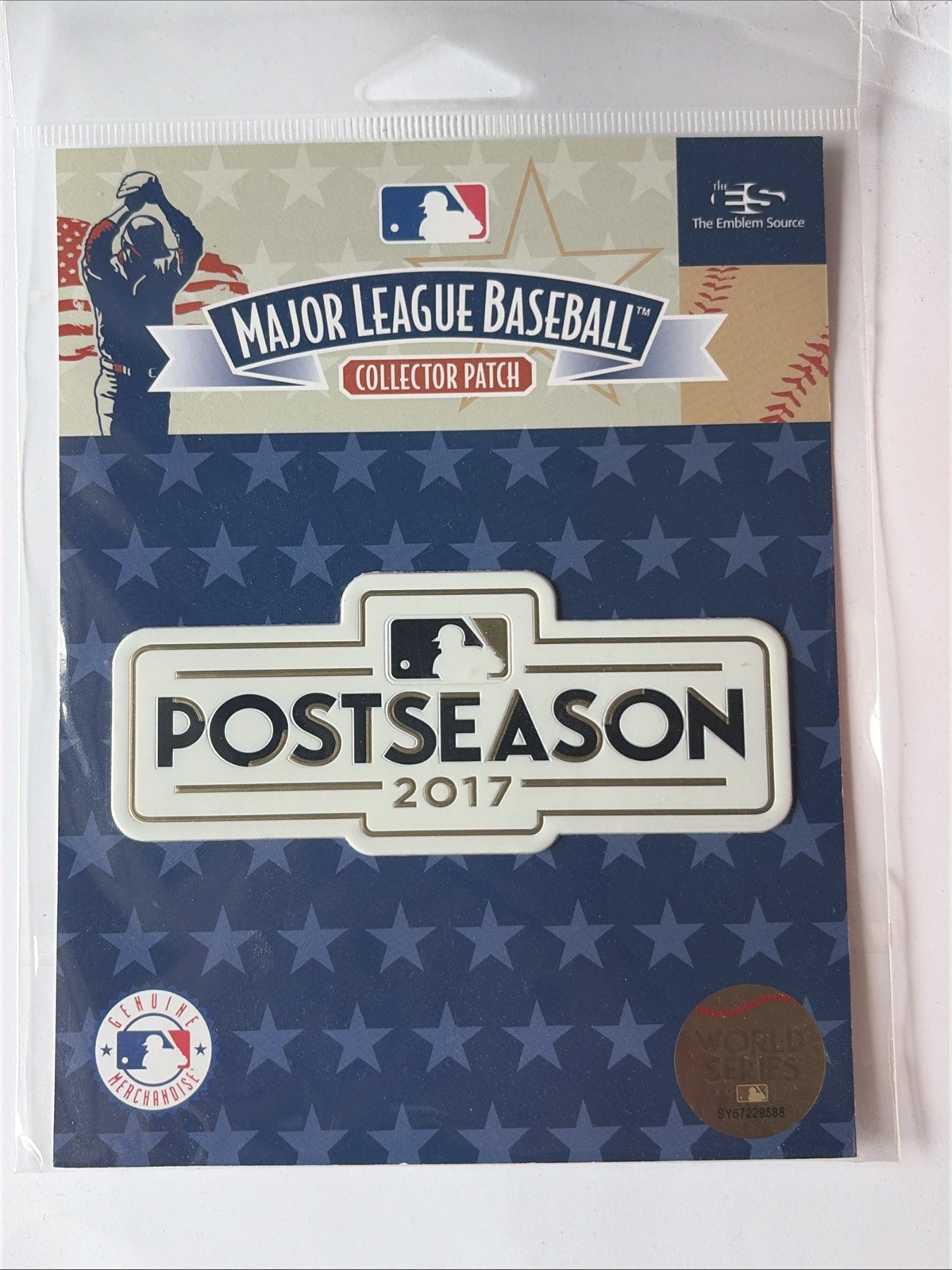 The Emblem Source SEALED 2017 Postseason Collector Patch