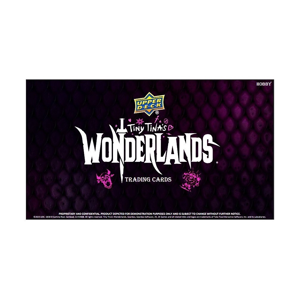 2025 UPPER DECK UD TINY TINA’S WONDERLANDS HOBBY BOX FACTORY SEALED NEW