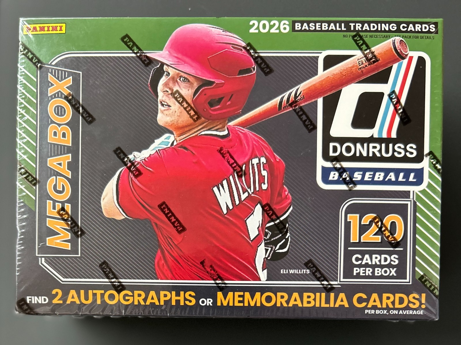 2026 Panini Donruss Baseball Mega Box Factory Sealed 🚚✅