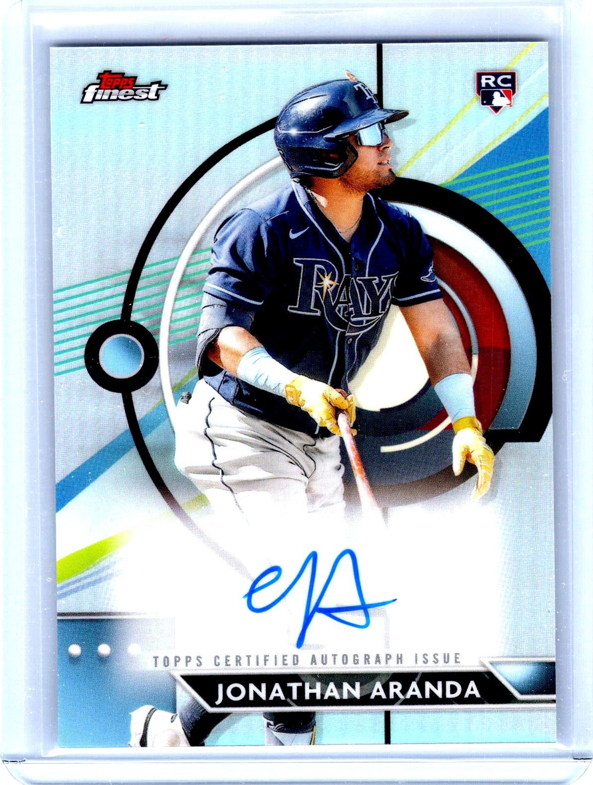 2023 Finest #FA-JA Jonathan Aranda Finest Autographs Refractor