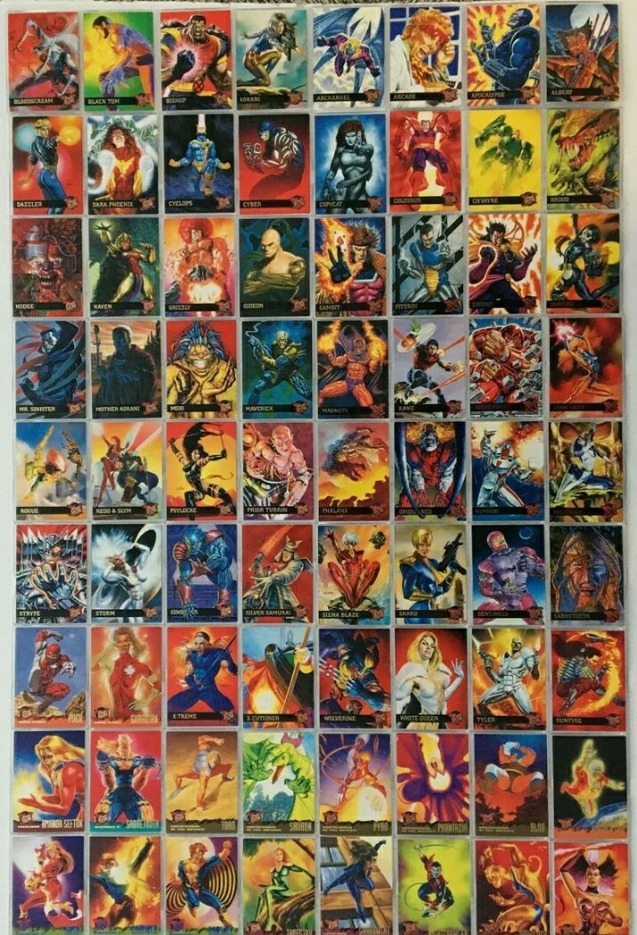 X-Men Marvel (1995, Fleer Ultra) Base Card You Pick, Finish Your Set