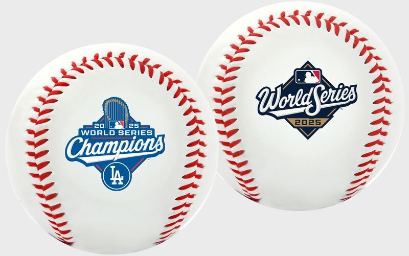 Los Angeles Dodgers 2025 MLB World Series Champs Collectible Souvenir Baseball