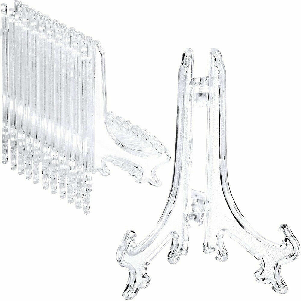 25/50 Pack 3-inch Mini Easel Display Stand for Sports Trading and Baseball Cards