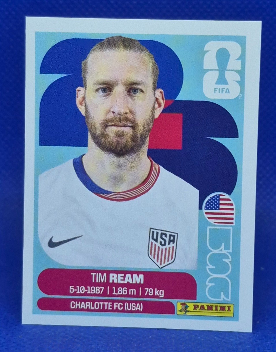 2026 Panini FIFA World Cup Sticker Tim Ream #USA 4 – United States