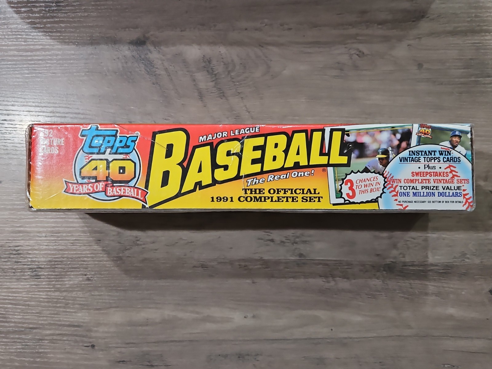 ⚾1991 Topps Baseball Complete Factory Sealed Set 792 Cards⚾