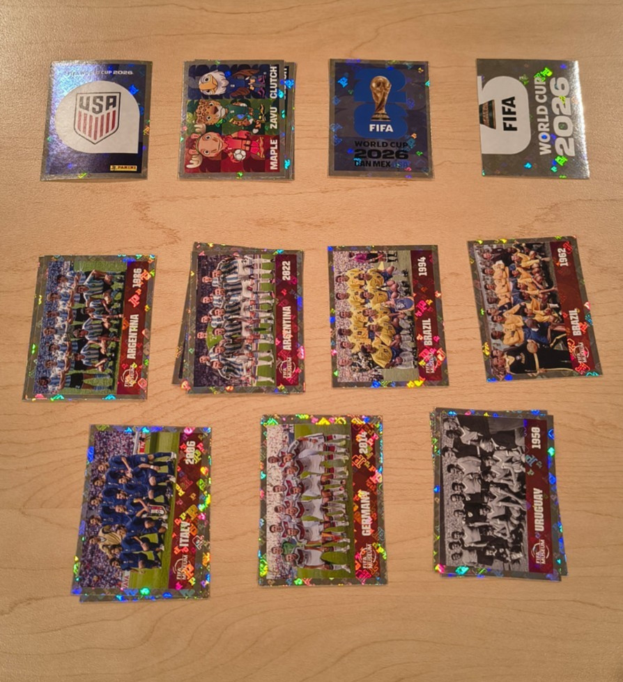 2026 Panini FIFA World Cup Stickers – Pick Your Sticker: FWC (FWC1 – FWC19)
