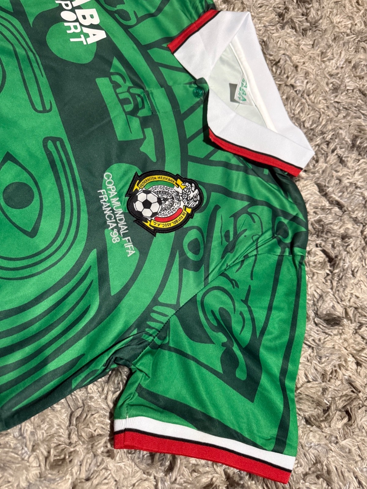 Mexico 1998 Retro Jersey