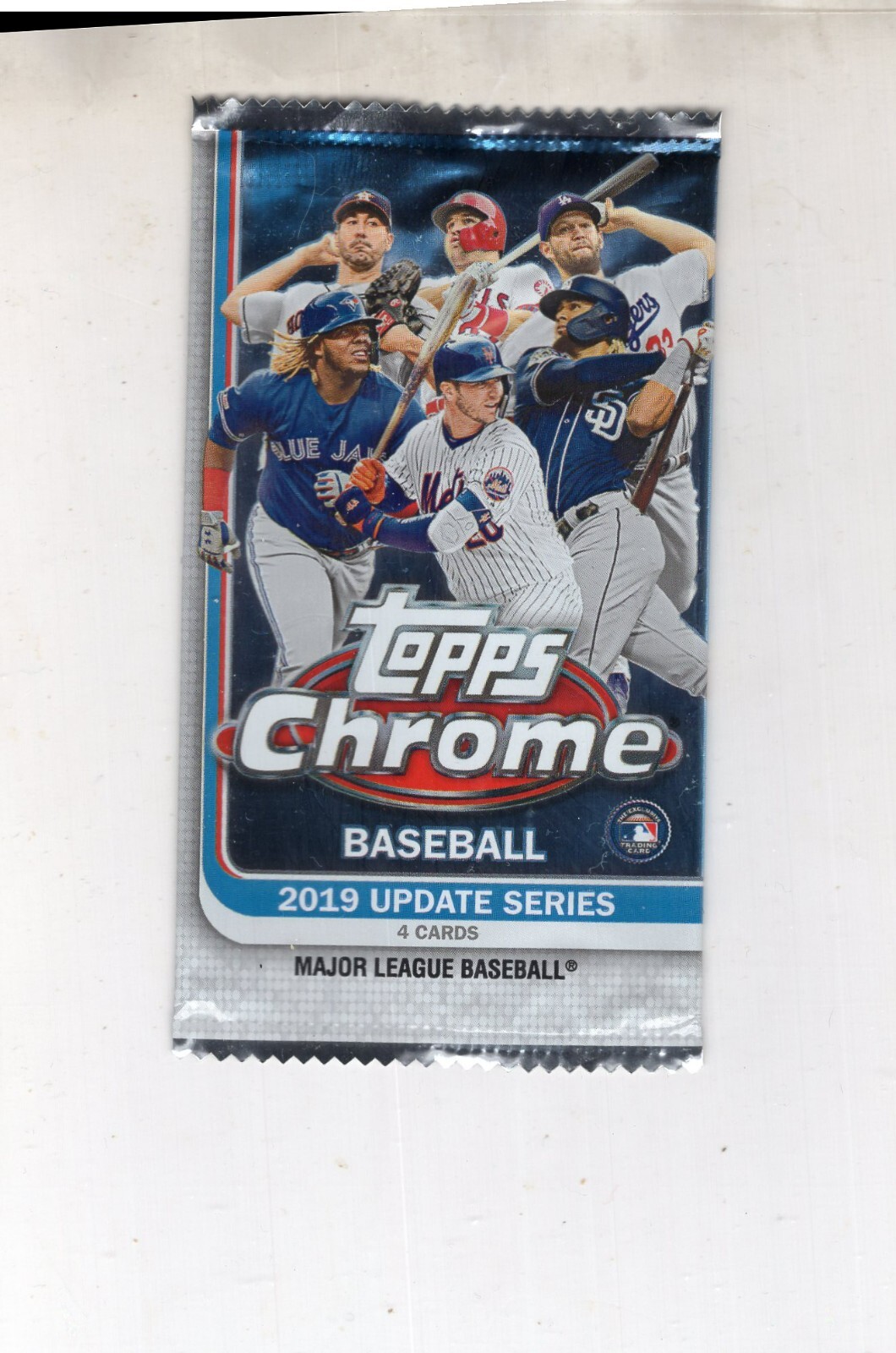 2019 Topps Chrome Update Alonso Guerrero Verlander Trout Empty Wrapper – Nr Mt