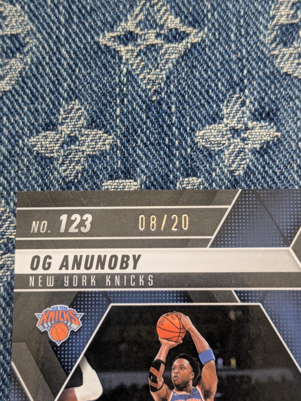 2024-25 Panini Mosaic OG Anunoby Fast Break Pink Mosaic 8/20 Jrsy # eBay 1/1