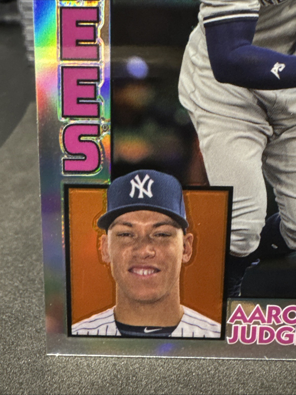 2019 Topps Chrome⚾️AARON JUDGE #84TC-1💥84 REFRACTOR🔥Yankees (SS)