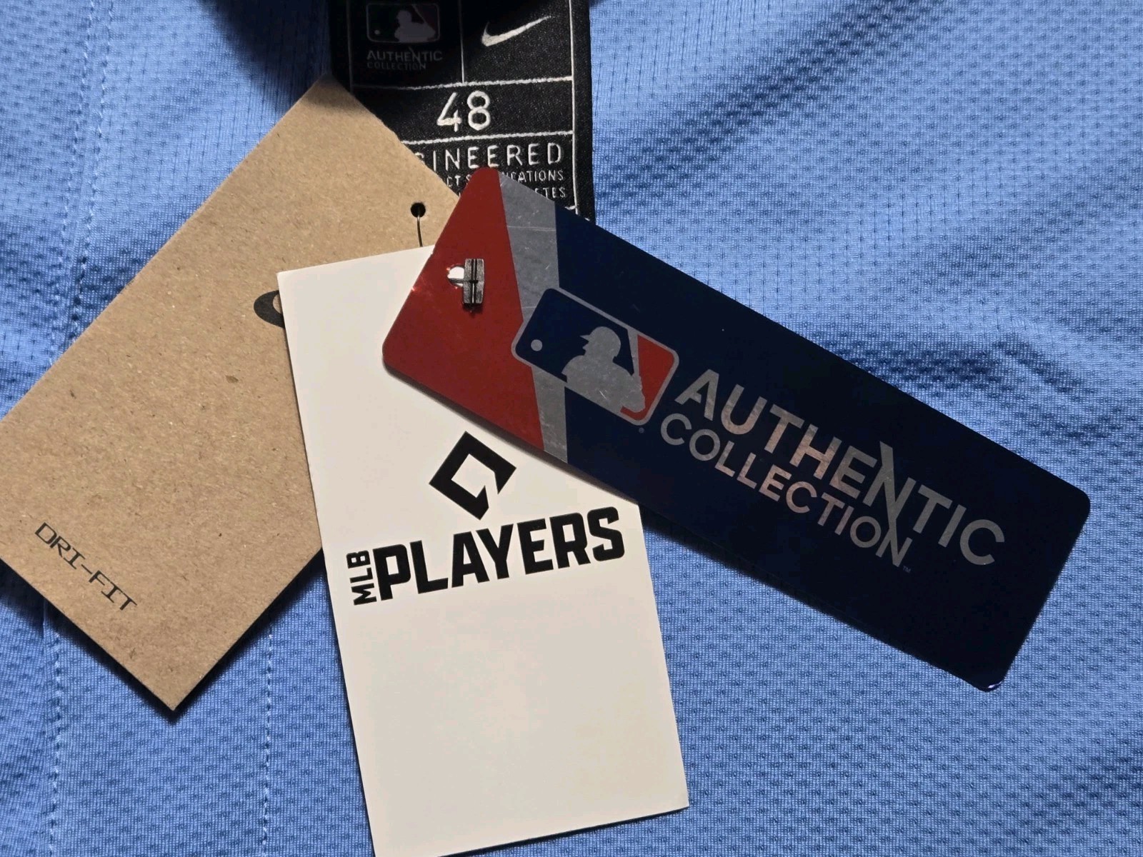 Nike Bryce Harper Philadelphia Phillies Elite Powder Blue MLB Jersey 48 $375