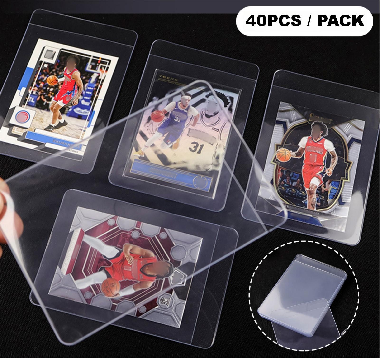Semi Rigid Card Holders for PSA BGS SGC CSG, Slab Submission Protectors Sleeves