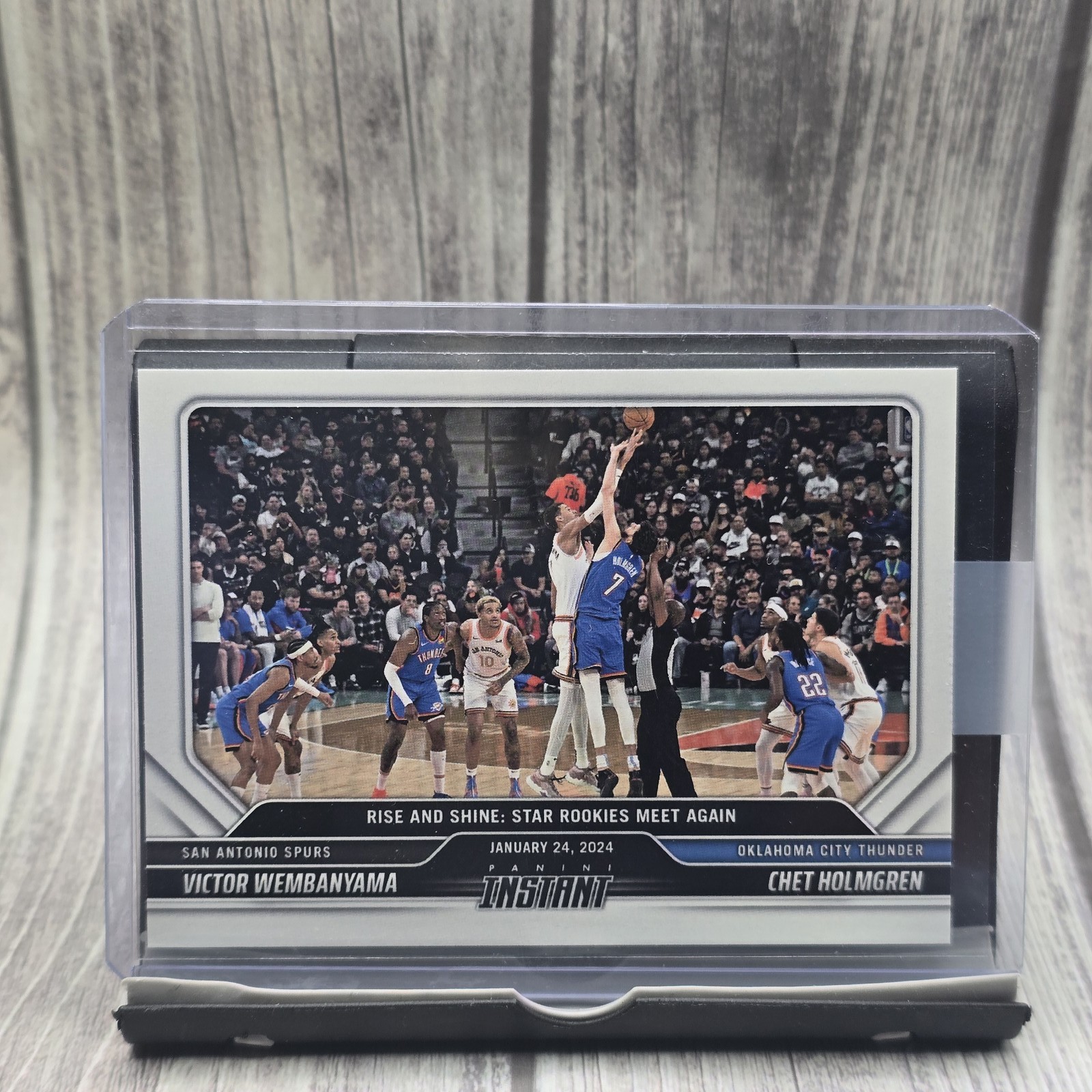 2023-24 Panini Instant NBA #277 Victor Wembanyama / Chet Holmgren