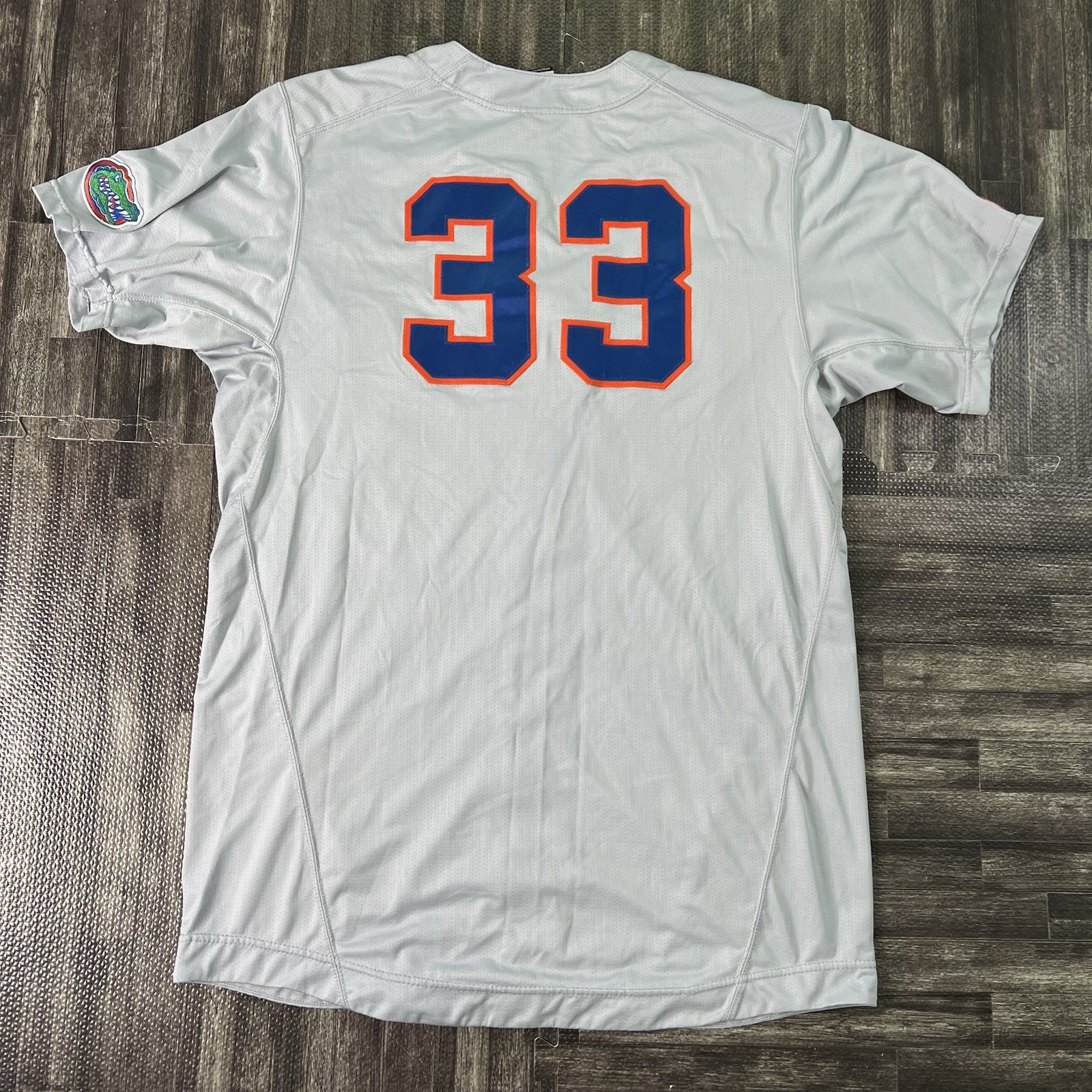 Florida Gators Nike Game Issue/Used Baseball Jersey #33 Rare SEC Mens Sz 50
