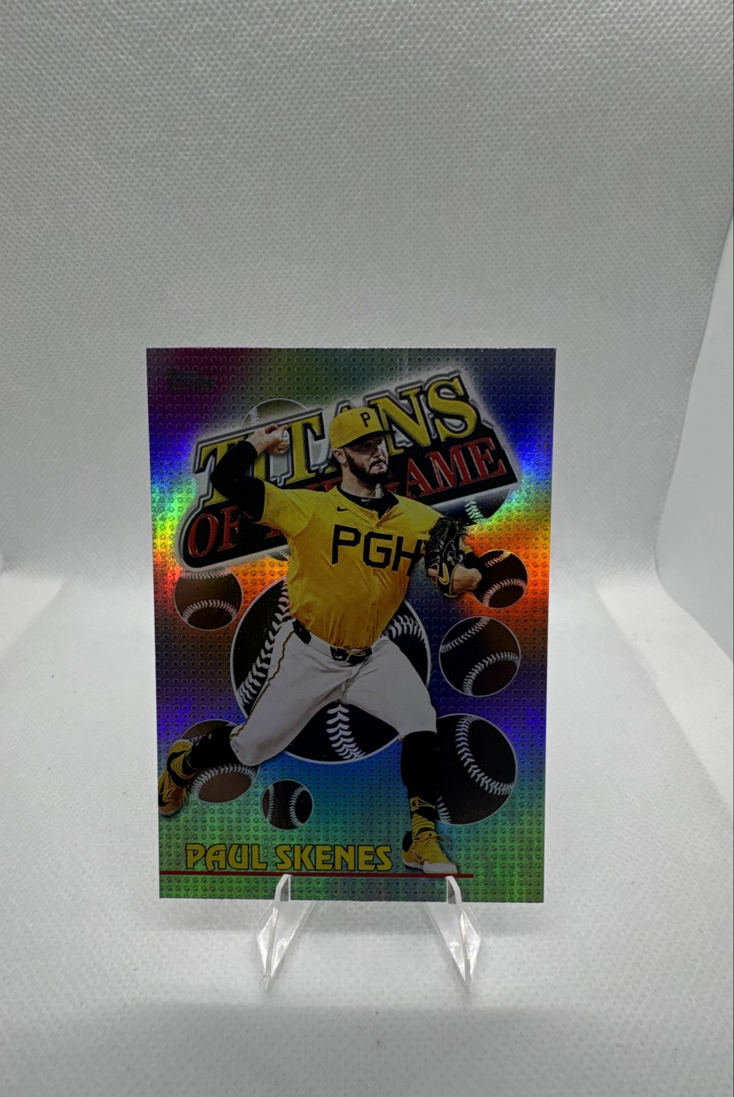 2026 Topps Series 1 – Titans of the Game Paul Skenes #TOG-14