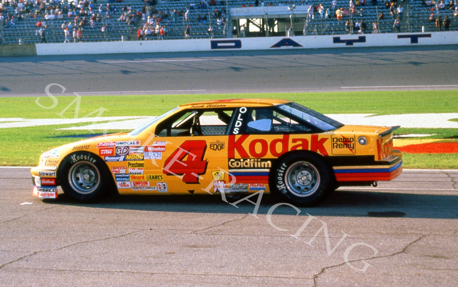 35MM NASCAR SLIDE – RICK WILSON #4 KODAK OLDS DAYTONA 500 #24PT